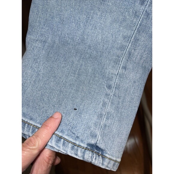 Levi’s 502 Jeans Mens W34 x L30 Blue Light Wash Red Tab Straight Leg Stretch - Picture 4 of 16